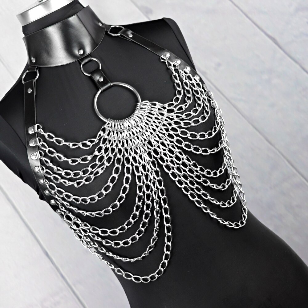 Intim Body Accessory for Ladies / Underwear Bondage Garter Belt / Stockings Crop Top Straps Belt - EVE's SECRETS