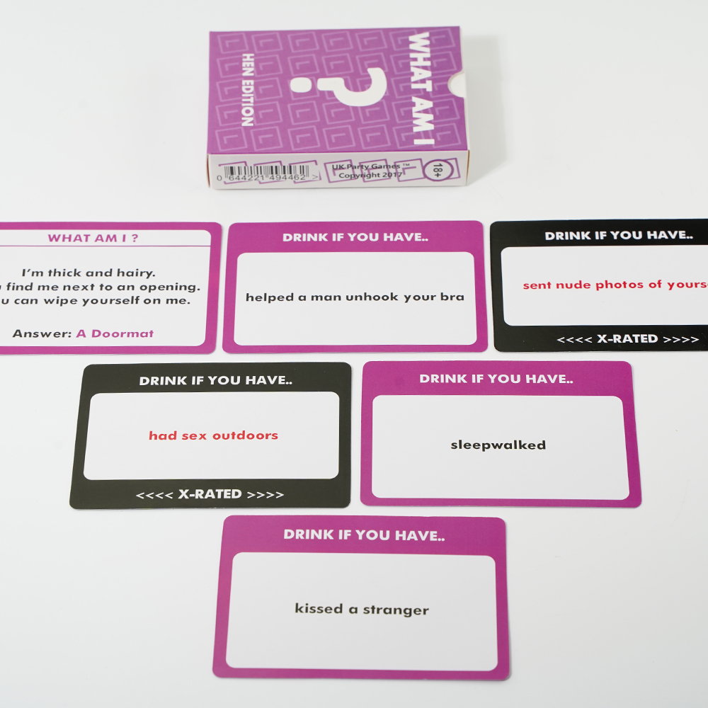 Intimacy Board Game "What Am I" for Hen Party / Tabletop Sex Games for Adults - EVE's SECRETS