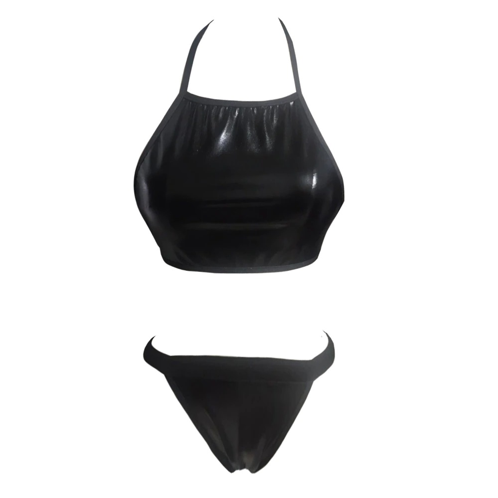 Intimate PU Leather Lingerie for Ladies / Women's Erotic Underwear Sets / Black Sexy Bodysuit - EVE's SECRETS