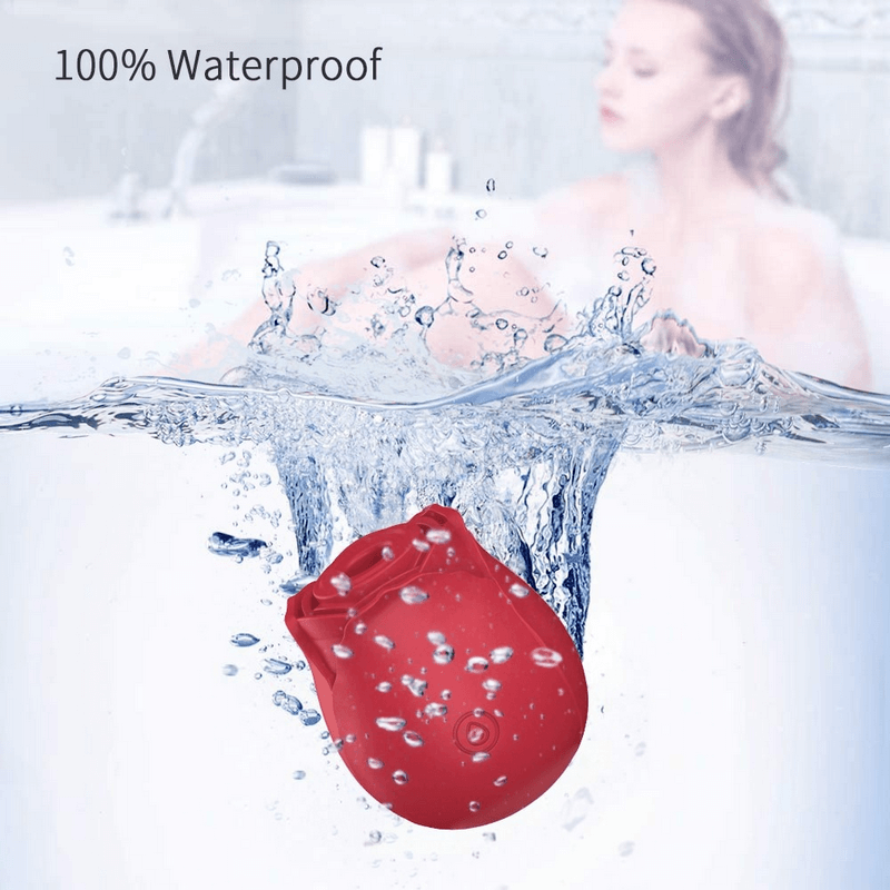 Intimate Sucking Vibrator for Women / Rose Shape Clitoris Stimulation / Adult Powerful Sex Toy - EVE's SECRETS