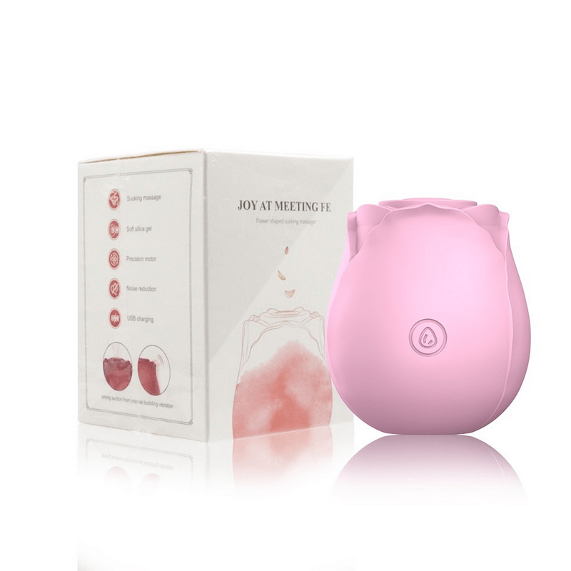 Intimate Sucking Vibrator for Women / Rose Shape Clitoris Stimulation / Adult Powerful Sex Toy - EVE's SECRETS