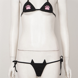Intimates Bra Sets for Ladies / Sexy Lingerie with Embroidered Paw / Women's Erotic G-string - EVE's SECRETS