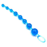 Jelly Anal Beads / Orgasm Plug Play Pull Ring Ball / Anus Stimulator Butt Product for Men and Women - EVE's SECRETS