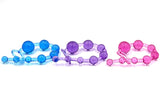 Jelly Anal Beads / Orgasm Plug Play Pull Ring Ball / Anus Stimulator Butt Product for Men and Women - EVE's SECRETS