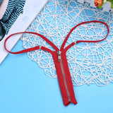 Ladies Sexy Lingerie Nylon Panties / Briefs Bikini with Zipper Crotch - EVE's SECRETS