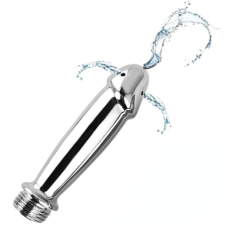 Large and Small Stainless Steel Anal Enema Nozzle Shower / Erotic Anal Cleaning Kit / Sex Toys for Men & Women - EVE's SECRETS