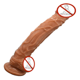 Großer realistischer Dildo mit imitiertem Blutgefäß / Masturbator für Erwachsene für Frauen