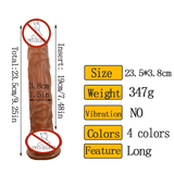 Large Realistic Dildo with Imitation Blood Vessel / Adult Masturbator for Women - EVE's SECRETS