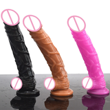 Large Realistic Dildo with Imitation Blood Vessel / Adult Masturbator for Women - EVE's SECRETS