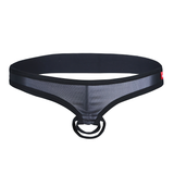 Sous-vêtements à bout ouvert pour hommes avec bandes de pénis élastiques / slips de bikini sexy pour hommes