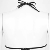 Lingerie Set with Bra, Panties and Leg Sleeves / Hot Shiny Bikini Set / Sexy Underwear for Women - EVE's SECRETS