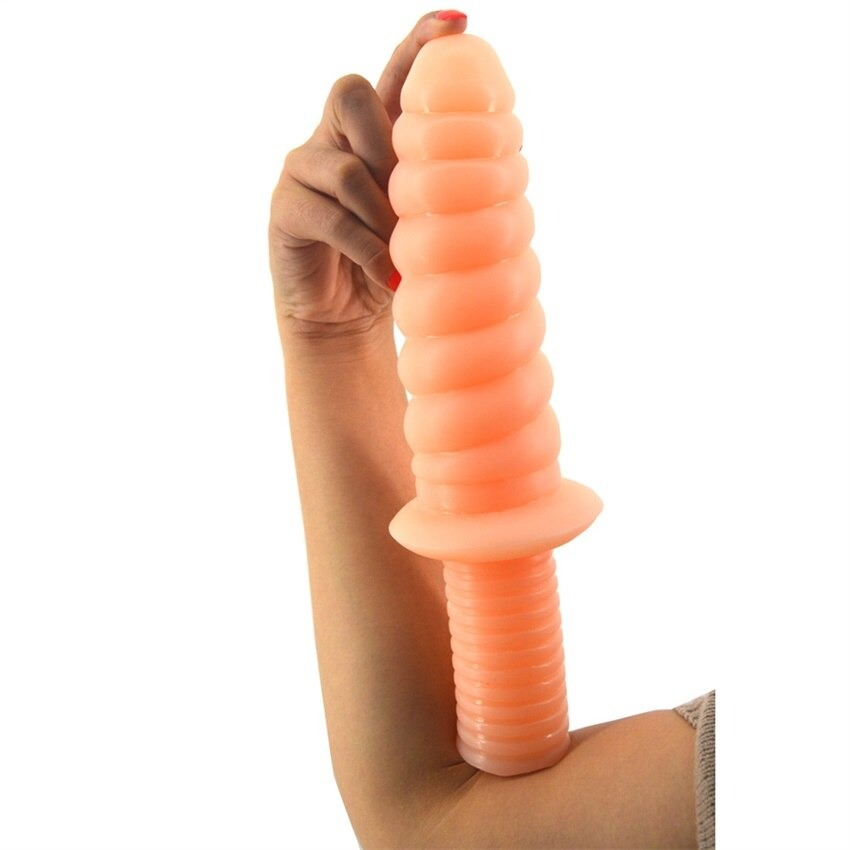 Long Big Thread Dildo for Women / Soft Handle Toy Penis for Couples - EVE's SECRETS