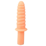 Long Big Thread Dildo for Women / Soft Handle Toy Penis for Couples - EVE's SECRETS