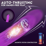 Long Female Vibrating Dildos / Women's Double-Sided Masturbator / Silicone Adult Sex Toys - EVE's SECRETS