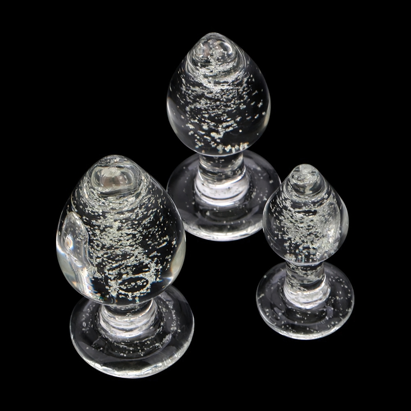 Luminous Glass Anal Plug / Unisex Masturbator For Couple Games / Erotic Sex Toy For Adult - EVE's SECRETS