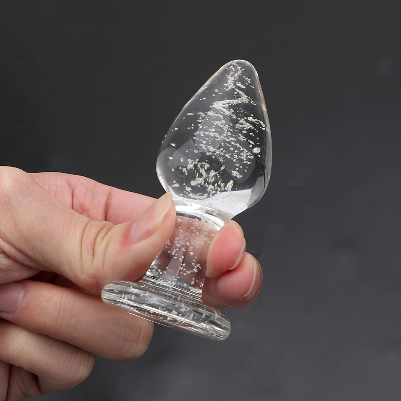 Luminous Glass Anal Plug / Unisex Masturbator For Couple Games / Erotic Sex Toy For Adult - EVE's SECRETS