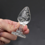 Luminous Glass Anal Plug / Unisex Masturbator For Couple Games / Erotic Sex Toy For Adult - EVE's SECRETS
