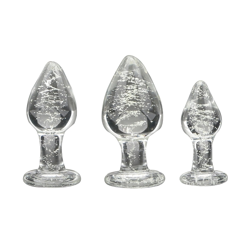 Luminous Glass Anal Plug / Unisex Masturbator For Couple Games / Erotic Sex Toy For Adult - EVE's SECRETS