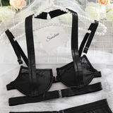 Luxury Erotic Lingerie For Women / 3-PIeces Underwear Set With Panty And Push-Up Bra - EVE's SECRETS