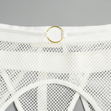 Luxury Hollow Out Exotic Sets With Garters / Sexy Hot Transparent Lingerie / Erotic Female Set - EVE's SECRETS