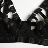 Luxury Hollow Out Exotic Sets With Garters / Sexy Hot Transparent Lingerie / Erotic Female Set - EVE's SECRETS