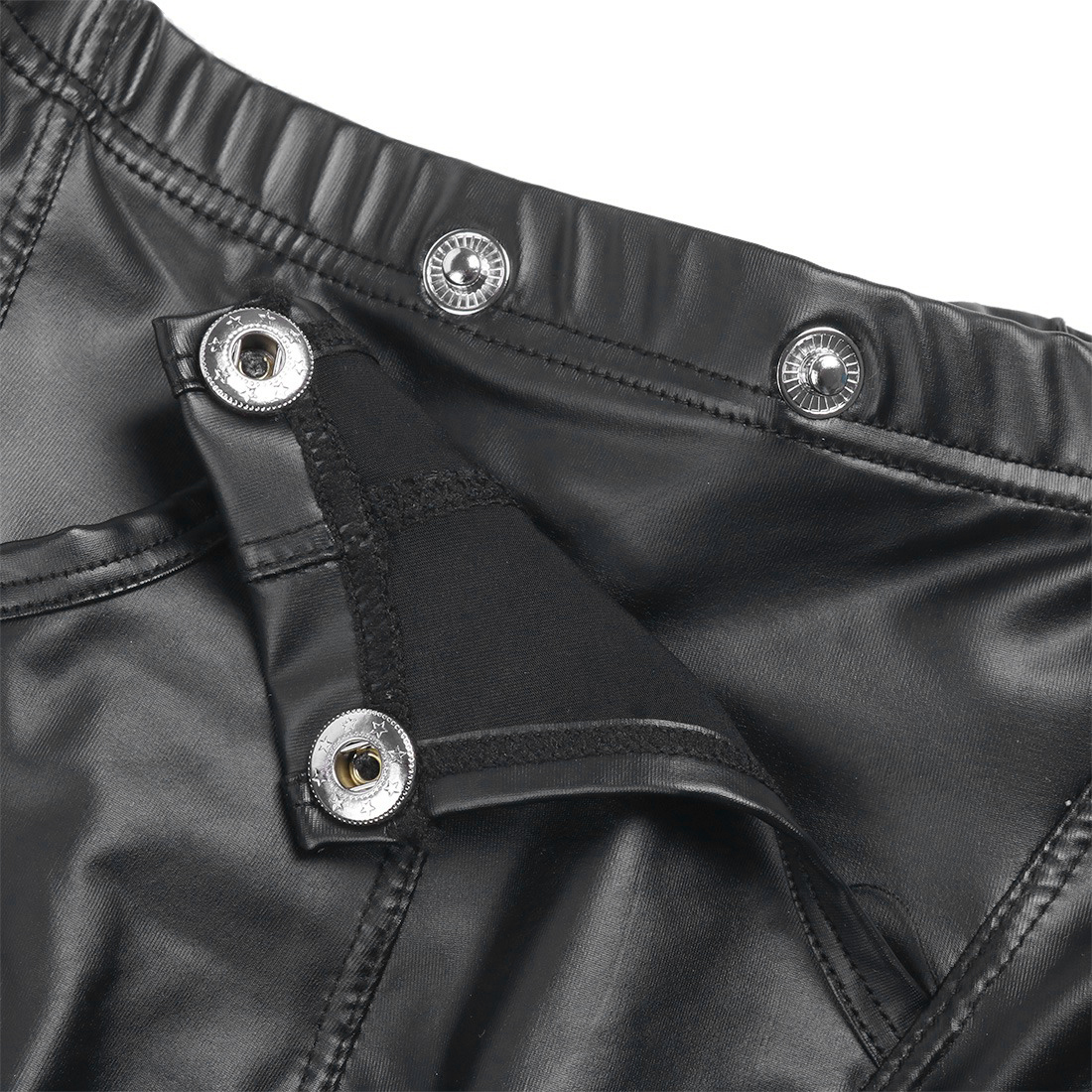 Male Black Boxer Underpants / Fly Pouch Briefs with Buttons / Men's Sexy Underwear - EVE's SECRETS
