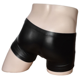 Male Black Boxer Underpants / Fly Pouch Briefs with Buttons / Men's Sexy Underwear - EVE's SECRETS