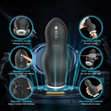 Male Blowjob Sex Toys / Sucking Vibrator for Men / Silicone Masturbation Cup - EVE's SECRETS