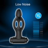 Male Hollow Butt Plug / Adult Prostate Massager / Silicone Anal Vibrator - EVE's SECRETS