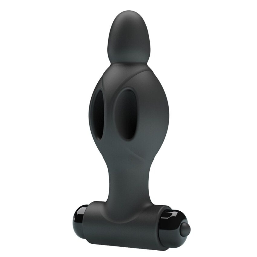 Male Hollow Butt Plug / Adult Prostate Massager / Silicone Anal Vibrator - EVE's SECRETS