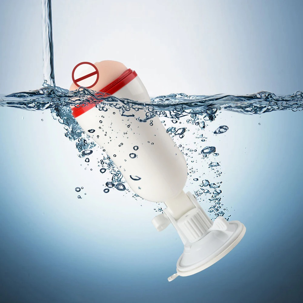 Male Masturbation Cup Realistic Vagina / Adult Soft Silicone Stimulate Massager Sex Toy - EVE's SECRETS