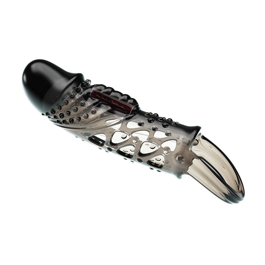 Male Masturbator Sex Toy / Cock Ring with Rabbit Clitoral Vibrator / Vibrator Penis - EVE's SECRETS