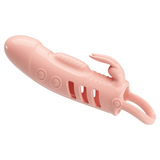 Male Masturbator Sex Toy / Cock Ring with Rabbit Clitoral Vibrator / Vibrator Penis - EVE's SECRETS