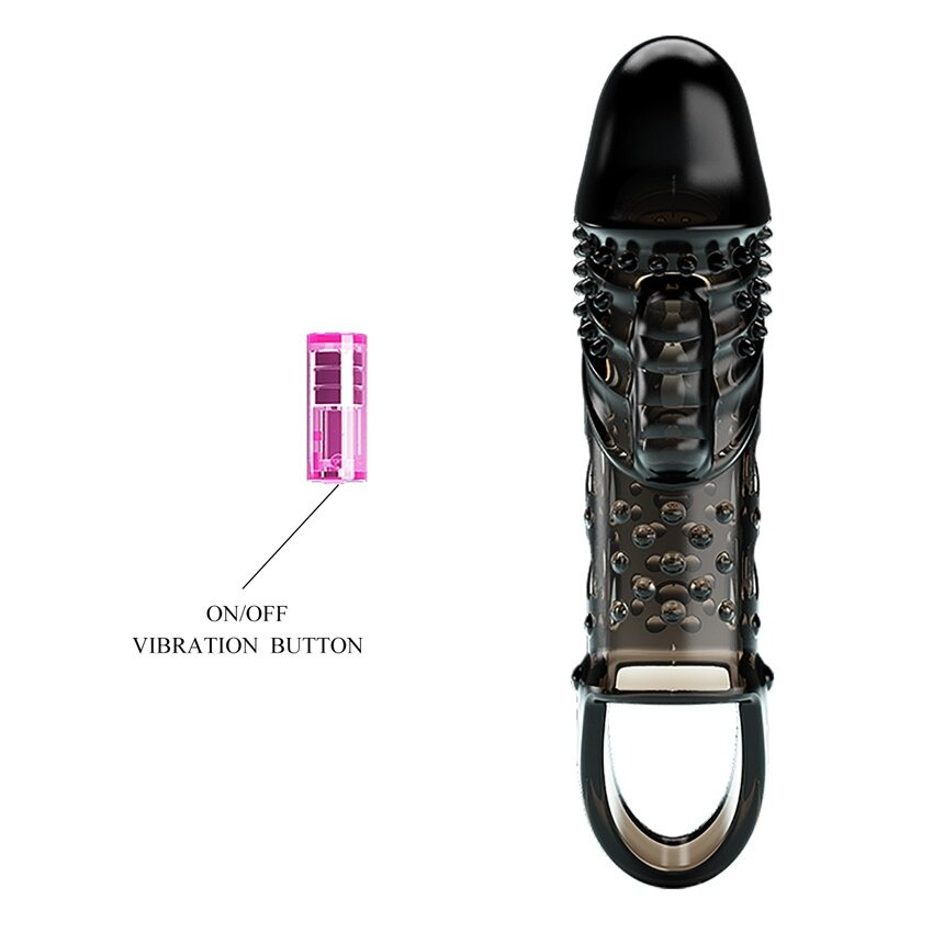 Male Masturbator Sex Toy / Cock Ring with Rabbit Clitoral Vibrator / Vibrator Penis - EVE's SECRETS
