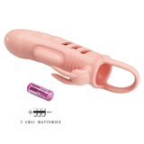 Male Masturbator Sex Toy / Cock Ring with Rabbit Clitoral Vibrator / Vibrator Penis - EVE's SECRETS