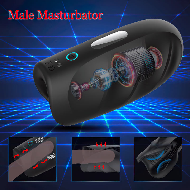 Male Penis Vibrating Masturbator / Delay Ejaculation Stimulate Massager - EVE's SECRETS