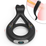 Male Penis Vibrating Ring for Delay Ejaculation with 10 Modes / Cock Ring for Men / Adult Sex Toys - EVE's SECRETS