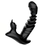 Male Prostate Massage Vibrator / Automatic Telescopic Butt Plugs with Remote Control - EVE's SECRETS
