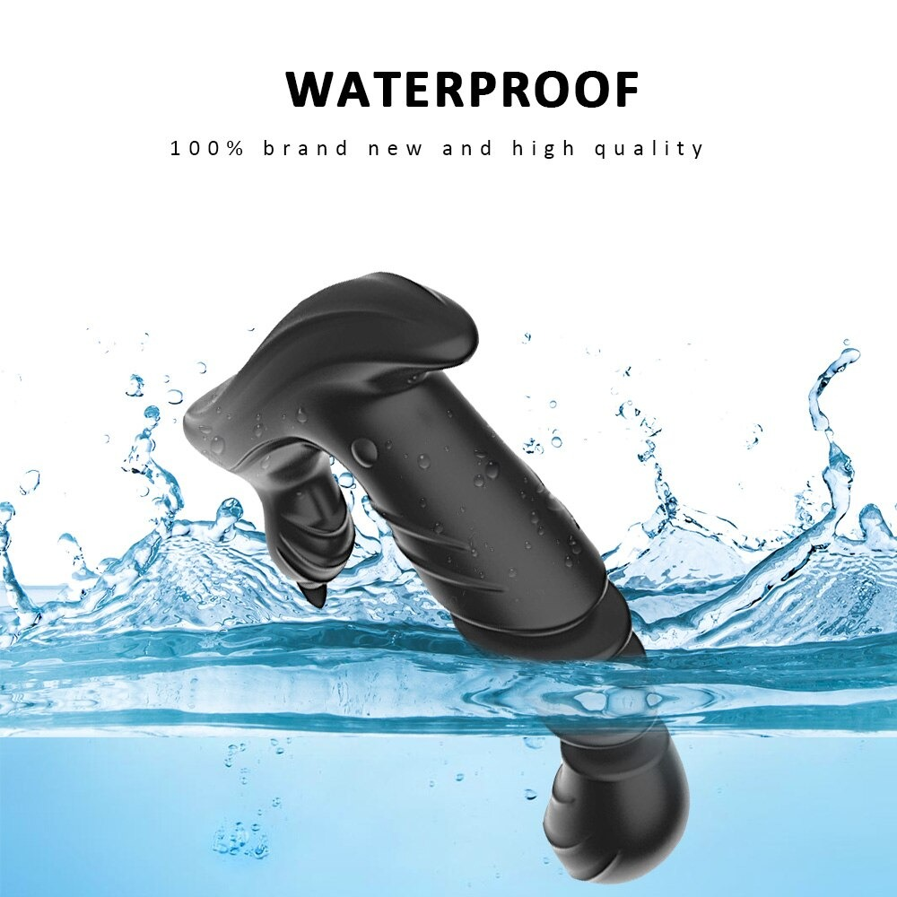 Male Prostate Massage Vibrator / Automatic Telescopic Butt Plugs with Remote Control - EVE's SECRETS