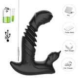 Male Prostate Massage Vibrator / Automatic Telescopic Butt Plugs with Remote Control - EVE's SECRETS