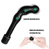 Male Black Prostate Massager / Erotic Waterproof Anal Vibrators / Sex Toys for Men - EVE's SECRETS