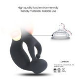 Male Prostate Massager-Vibrator / 10 Speed Black  Anal Stimulator / Silicone Sex Toys For Gay - EVE's SECRETS