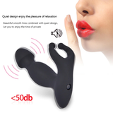Male Prostate Massager-Vibrator / 10 Speed Black  Anal Stimulator / Silicone Sex Toys For Gay - EVE's SECRETS