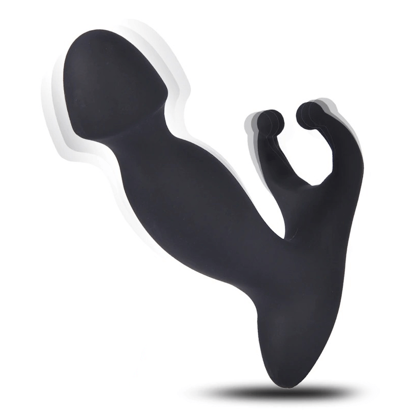 Male Prostate Massager-Vibrator / 10 Speed Black  Anal Stimulator / Silicone Sex Toys For Men - EVE's SECRETS