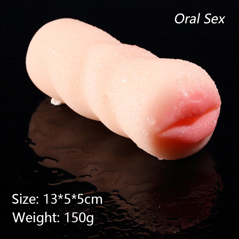 Male Realistic Elastic Masturbators / Artificial Mouth, Vagina and Butt - EVE's SECRETS