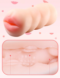 Male Realistic Elastic Masturbators / Artificial Mouth, Vagina and Butt - EVE's SECRETS