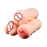 Male Realistic Elastic Masturbators / Artificial Mouth, Vagina and Butt - EVE's SECRETS