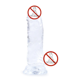 Male Realistic Jelly Dildo With Suction Cup / Artificial Dick for Masturbation / Women's Sex toys - EVE's SECRETS