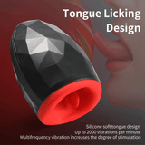 Male Silicone Masturbator Cup / Blowjob Vibrator for Men Masturbation - EVE's SECRETS
