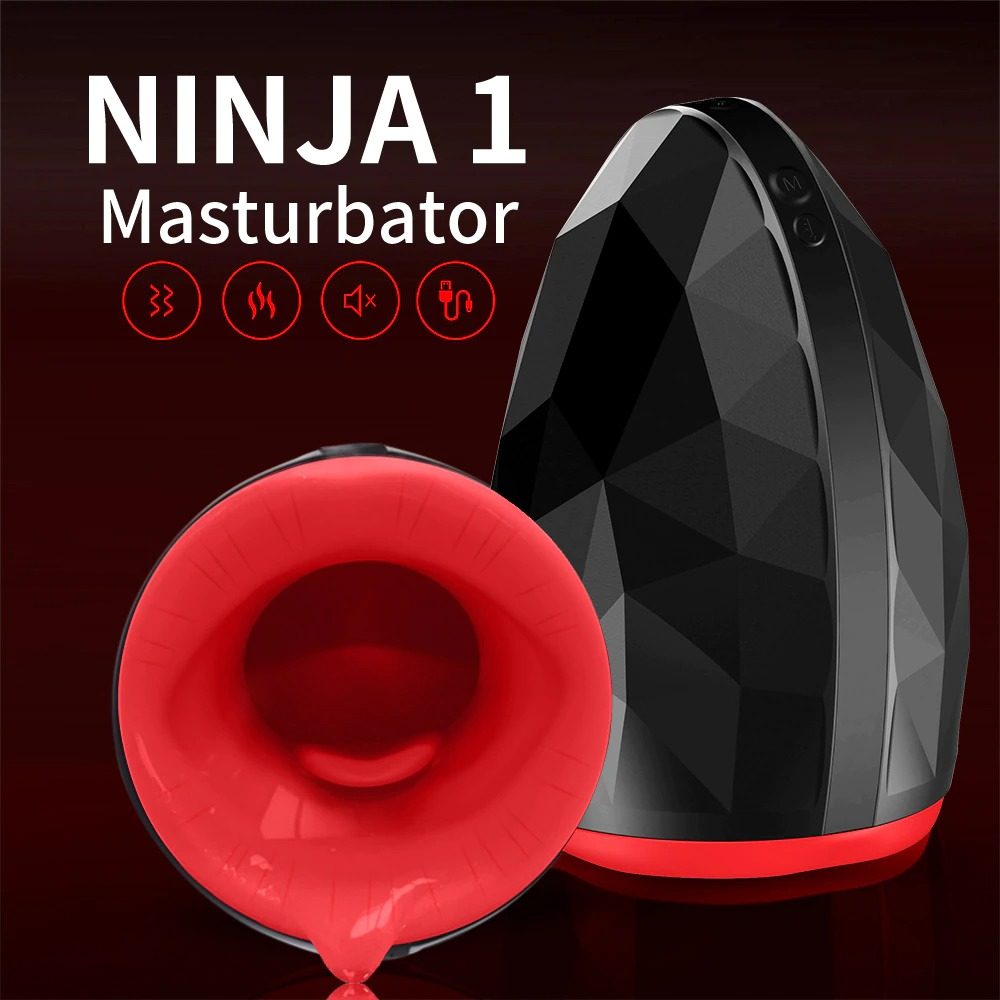 Male Silicone Masturbator Cup / Blowjob Vibrator for Men Masturbation - EVE's SECRETS